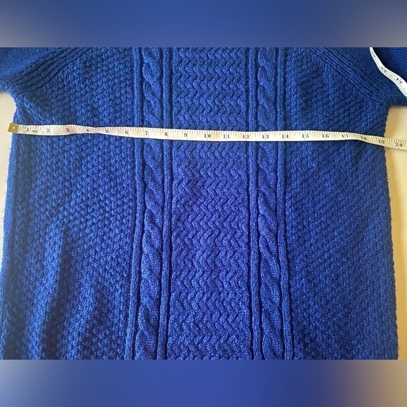 Joe Fresh - Midnight blue Cable knit crew neck sweater - Picture 7 of 7